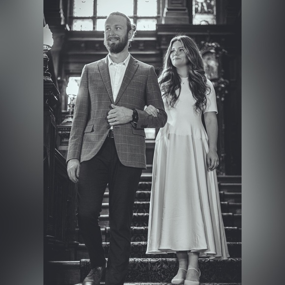 Marionne Dress - NATURAL WHITE / M - Picture 4 of 5